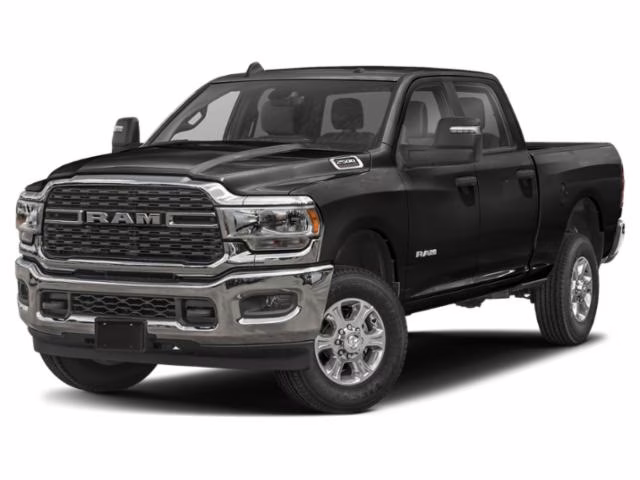 2024 Diamond Black Crystal Pearlcoat Ram 2500 Big Horn 4X4 Truck