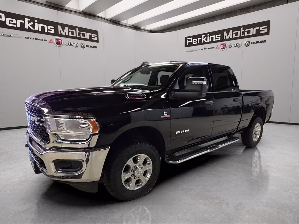 2024 Diamond Black Crystal Pearlcoat Ram 2500 Big Horn 4X4 Truck