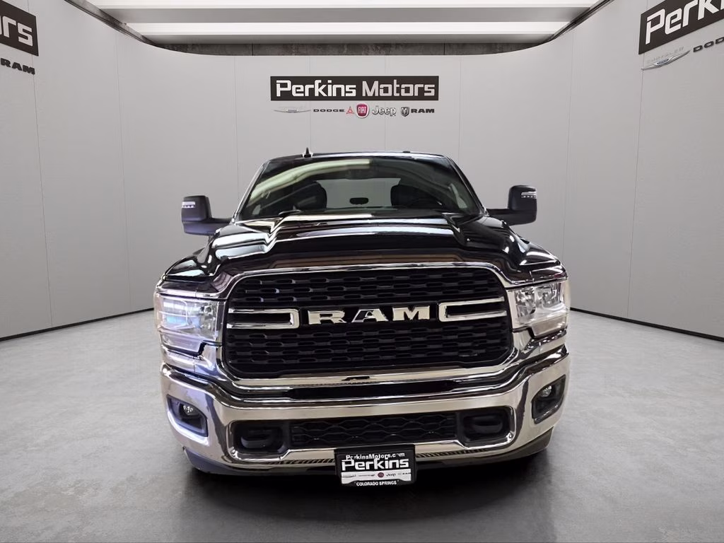 2024 Diamond Black Crystal Pearlcoat Ram 2500 Big Horn 4X4 Truck