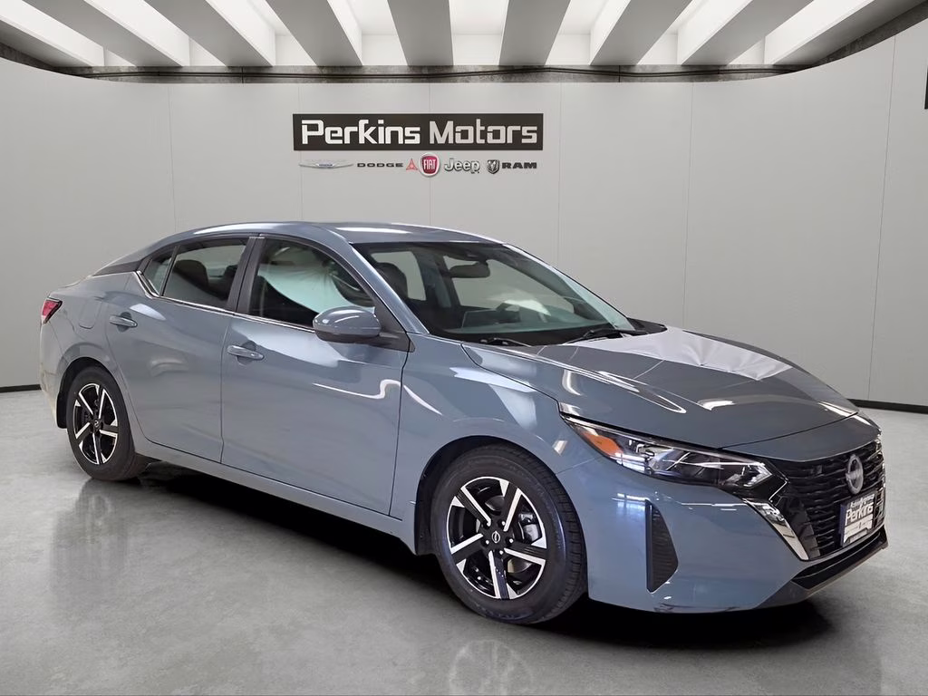 2024 Atlantic Gray Metallic Nissan Sentra SV FWD Sedan