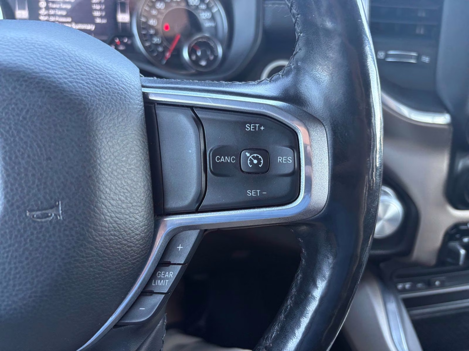 2019 Granite Crystal Metallic Clearcoat Ram 1500 Laramie 4X4 Truck