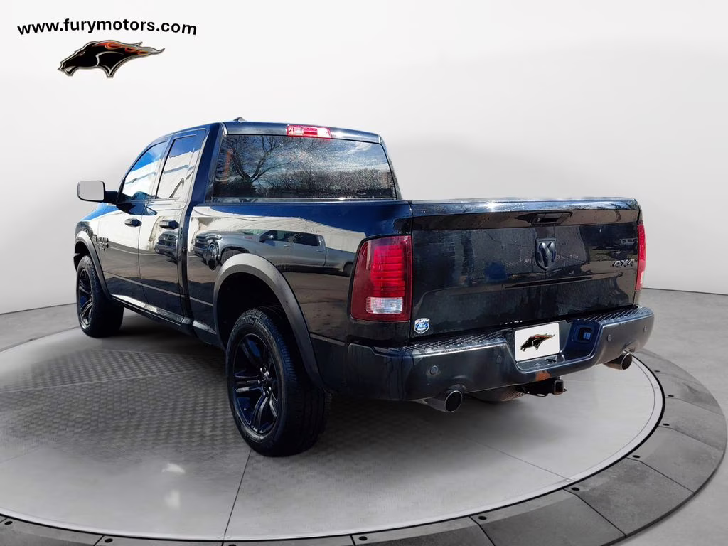 2022 Diamond Black Crystal Pearlcoat Ram 1500 Classic Warlock 4X4 Truck
