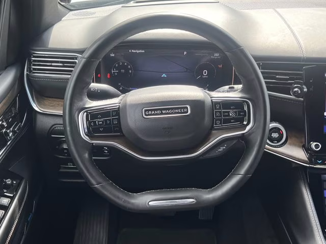2023 Bright White Clearcoat Jeep Grand Wagoneer 4x4 4X4 SUV