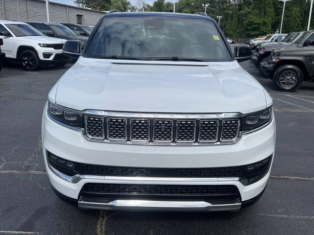2023 Bright White Clearcoat Jeep Grand Wagoneer 4x4 4X4 SUV