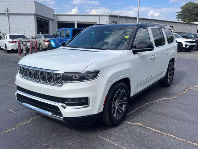 2023 White Jeep Grand Wagoneer 4x4 4X4 SUV
