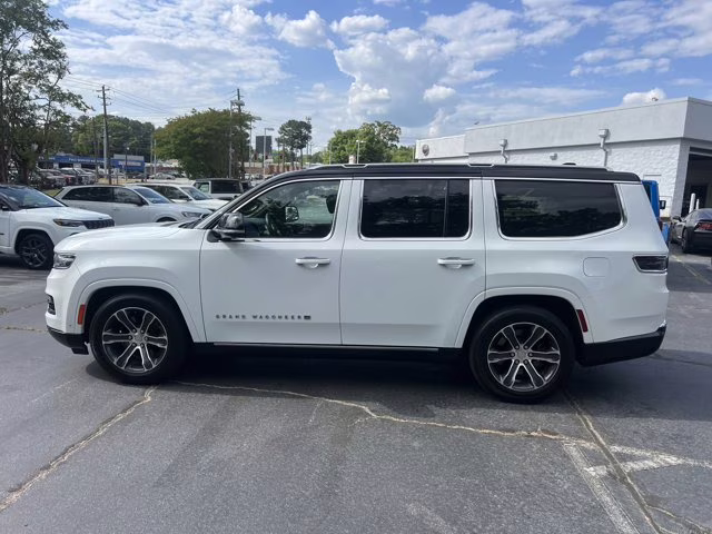2023 Bright White Clearcoat Jeep Grand Wagoneer 4x4 4X4 SUV