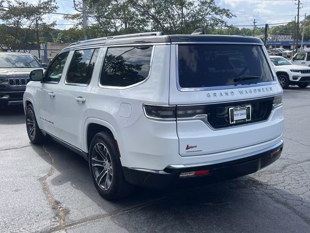 2023 Bright White Clearcoat Jeep Grand Wagoneer 4x4 4X4 SUV