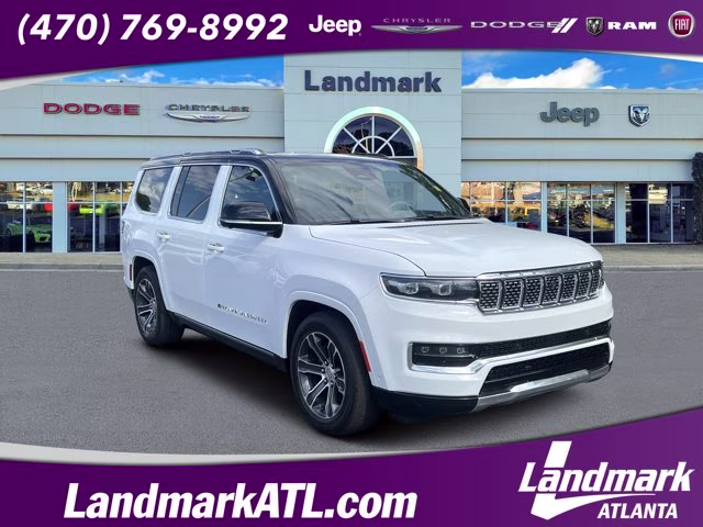 2023 White Jeep Grand Wagoneer 4x4 4X4 SUV