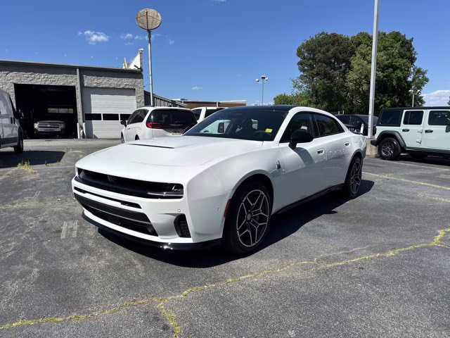 2026 Bright White Clearcoat Dodge Charger Scat Pack AWD Sedan