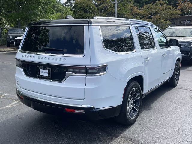 2023 Bright White Clearcoat Jeep Grand Wagoneer 4x4 4X4 SUV