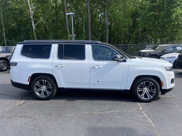 2023 Bright White Clearcoat Jeep Grand Wagoneer 4x4 4X4 SUV