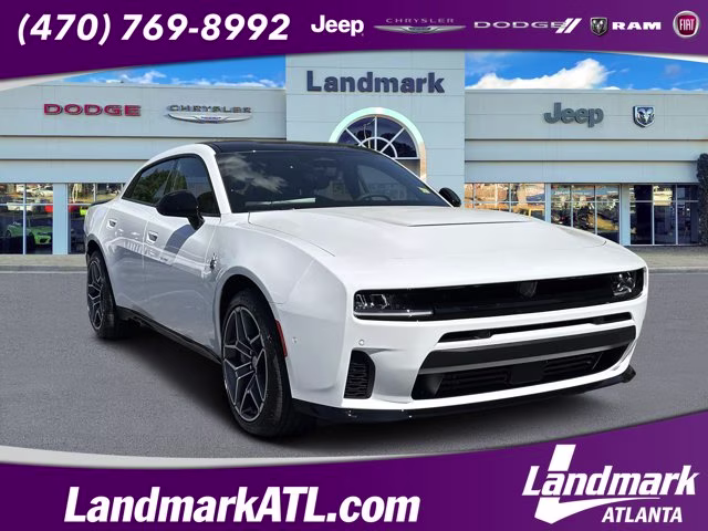 2026 Bright White Clearcoat Dodge Charger Scat Pack AWD Sedan