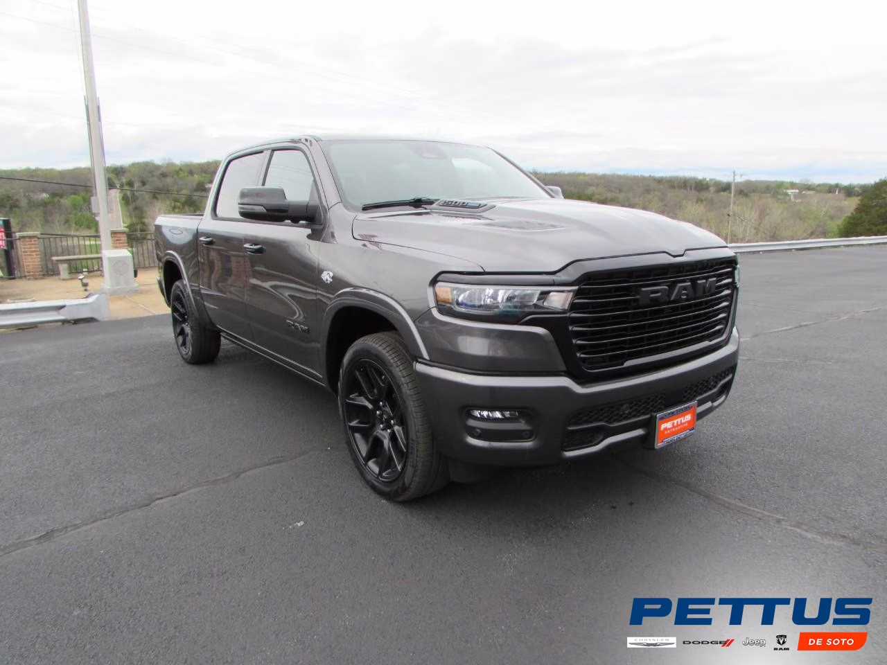 2026 Granite Crystal Metallic Clearcoat Ram 1500 Laramie 4X4 Truck