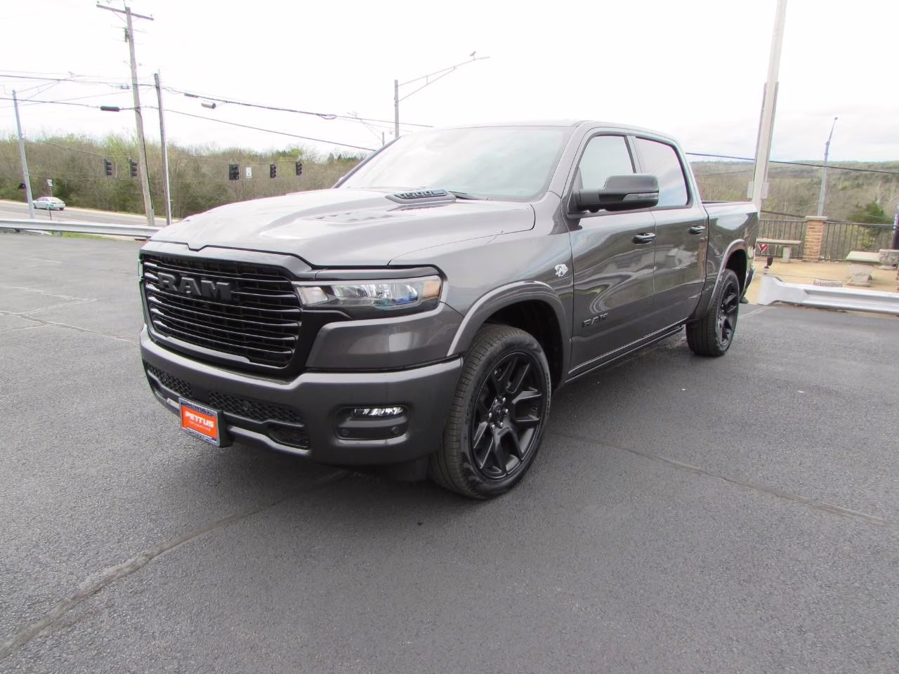 2026 Granite Crystal Metallic Clearcoat Ram 1500 Laramie 4X4 Truck
