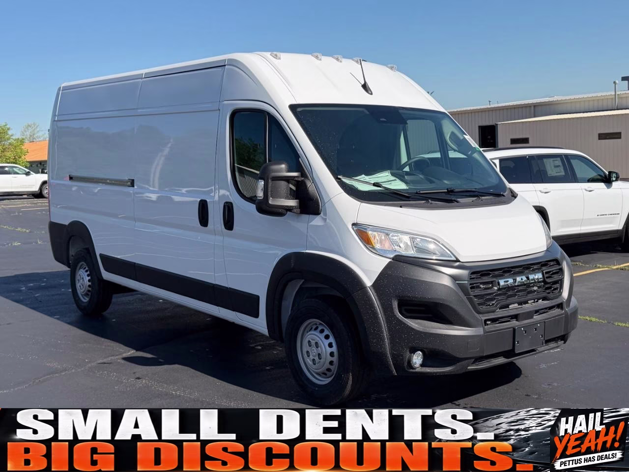 2026 Bright White Clearcoat Ram ProMaster 2500 High Roof FWD Van