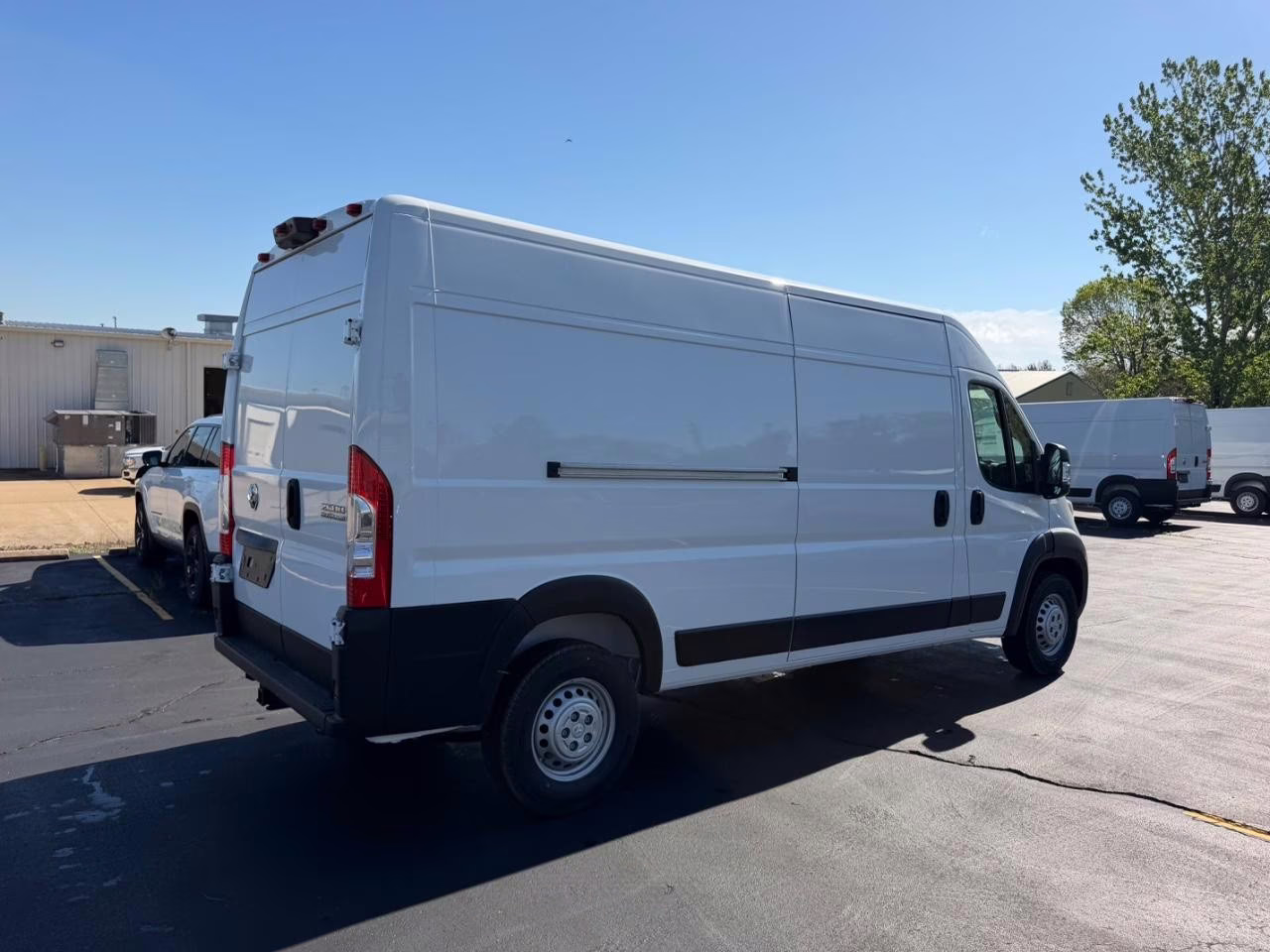 2026 Bright White Clearcoat Ram ProMaster 2500 High Roof FWD Van