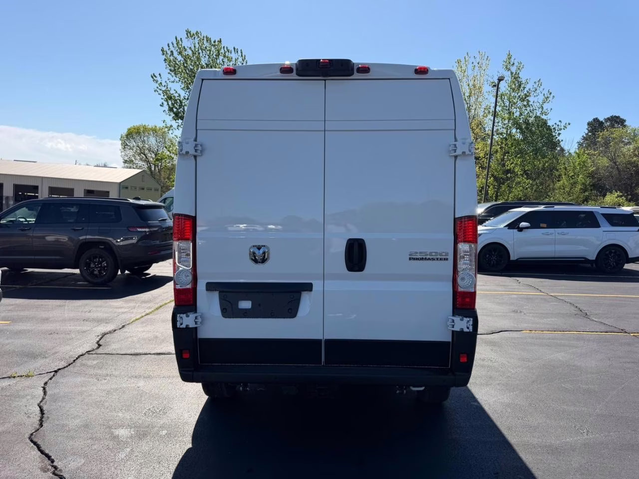 2026 Bright White Clearcoat Ram ProMaster 2500 High Roof FWD Van
