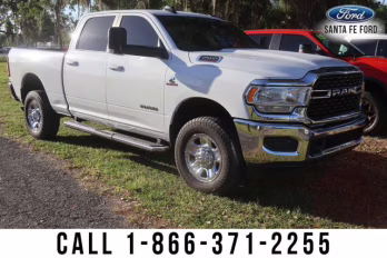 2022 Bright White Clearcoat Ram 2500 Big Horn Truck