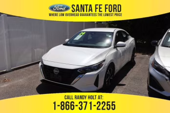 2024 Aspen White Tricoat Nissan Sentra SV FWD Sedan