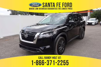 2024 Super Black Nissan Pathfinder SV 4X4 SUV