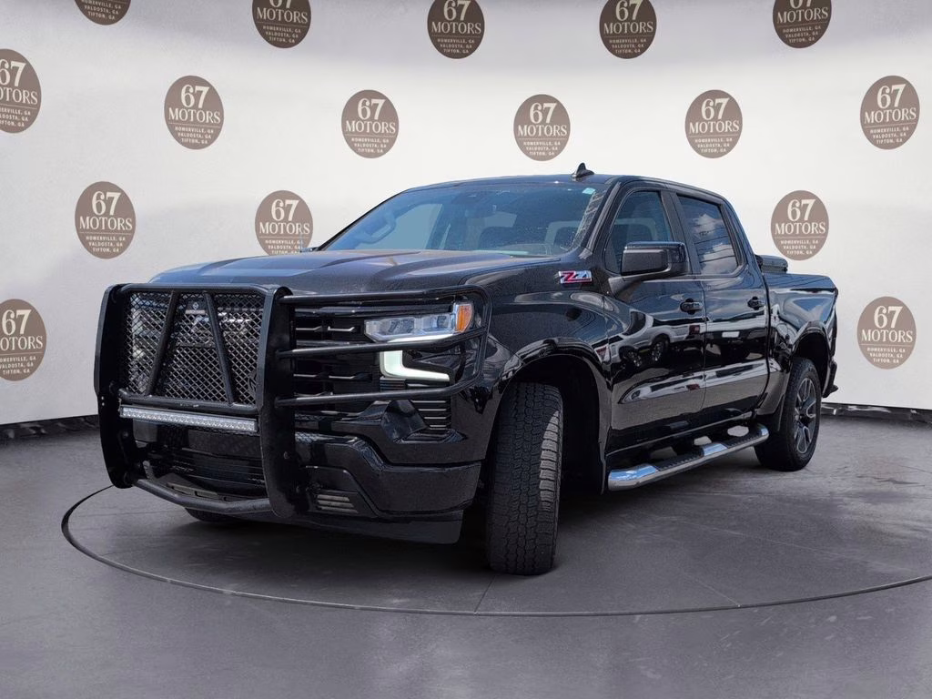 2023 Black Chevrolet Silverado 1500 RST 4X4 Truck