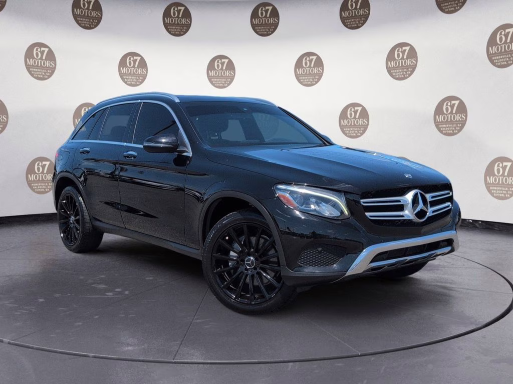2018 Black Mercedes-Benz GLC GLC 300 AWD SUV