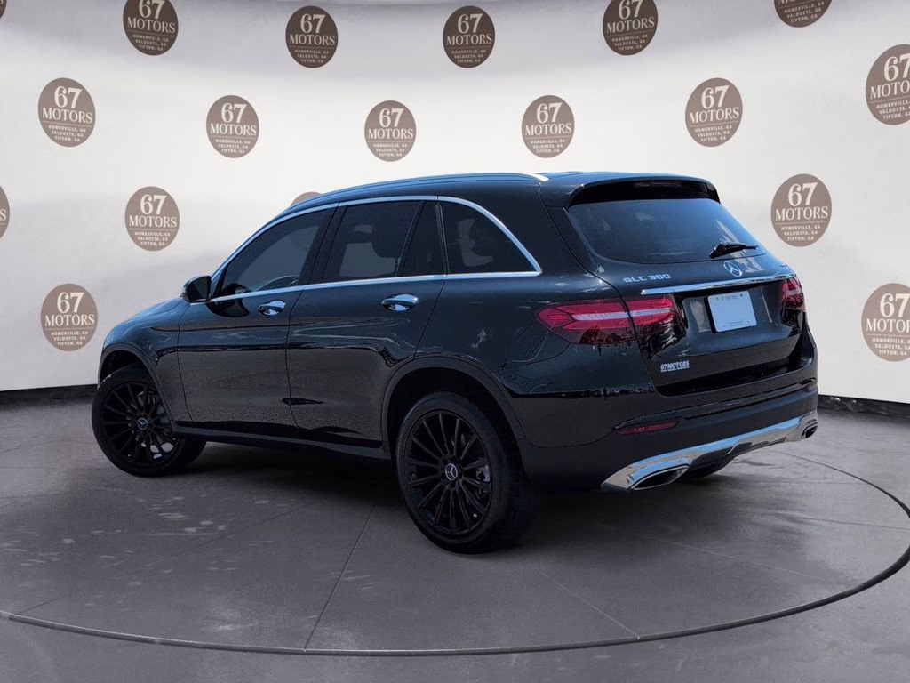 2018 Black Mercedes-Benz GLC GLC 300 AWD SUV