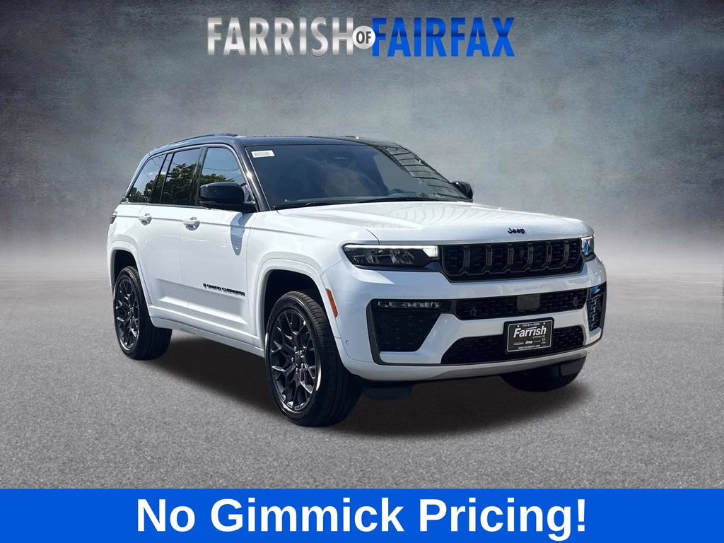 2026 Bright White Clearcoat Jeep Grand Cherokee Summit 4X4 SUV