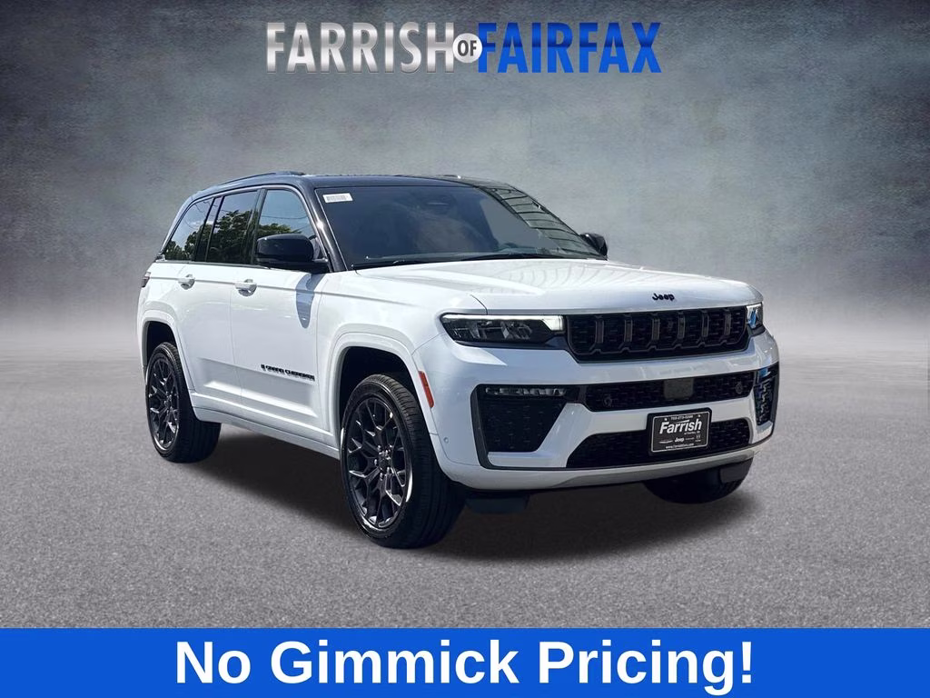 2026 Bright White Clearcoat Jeep Grand Cherokee Summit 4X4 SUV