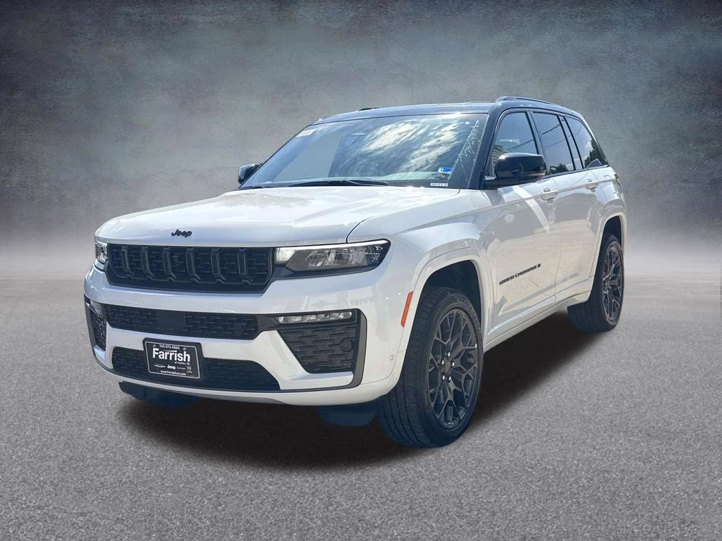 2026 Bright White Clearcoat Jeep Grand Cherokee Summit 4X4 SUV