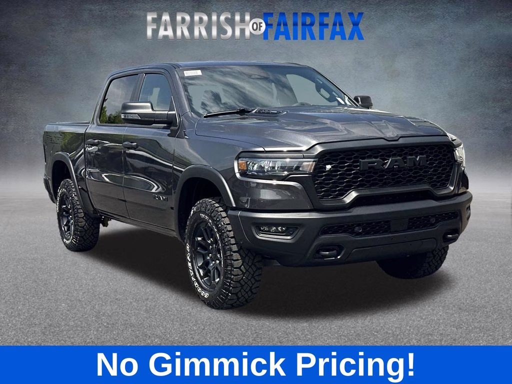 2026 Granite Crystal Metallic Clearcoat Ram 1500 Rebel 4X4 Truck