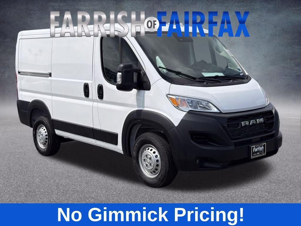 2026 Bright White Clearcoat Ram ProMaster 1500 Low Roof FWD Van