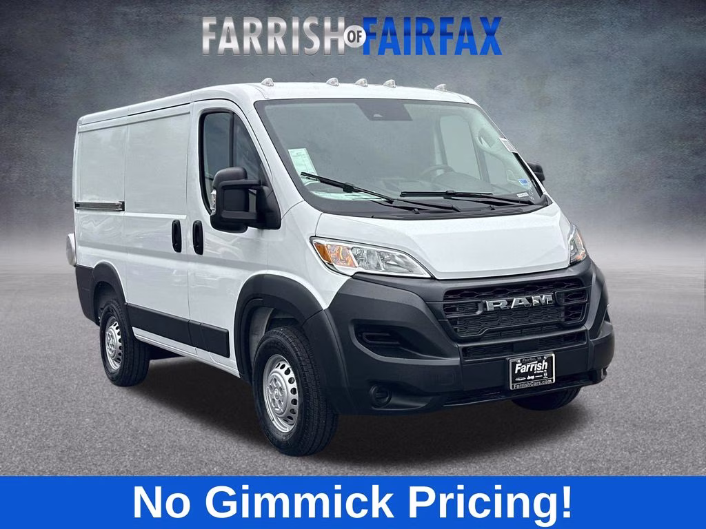 2026 Bright White Clearcoat Ram ProMaster 1500 Low Roof FWD Van