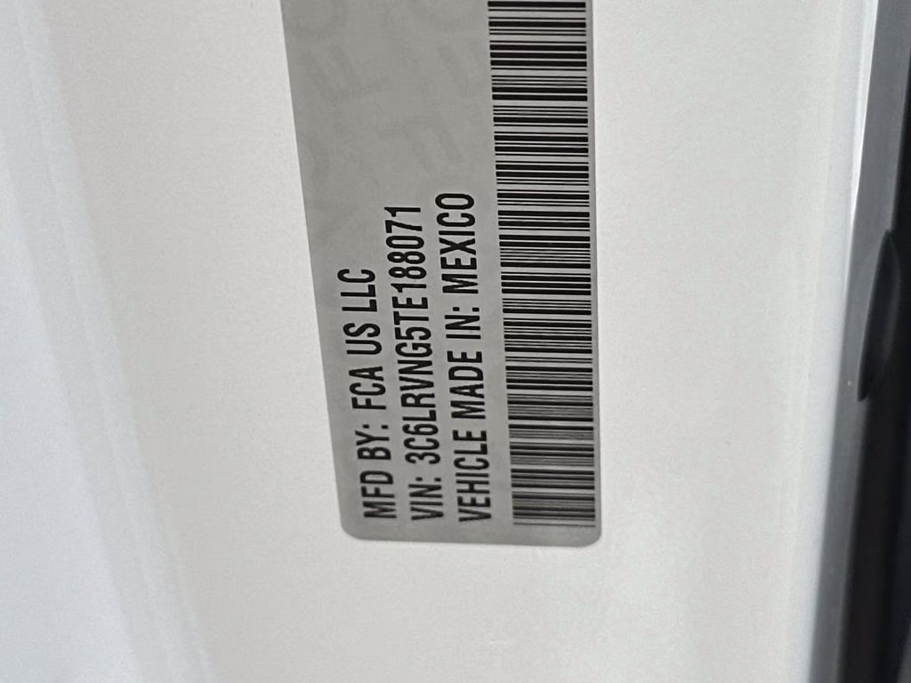 2026 Bright White Clearcoat Ram ProMaster 1500 Low Roof FWD Van