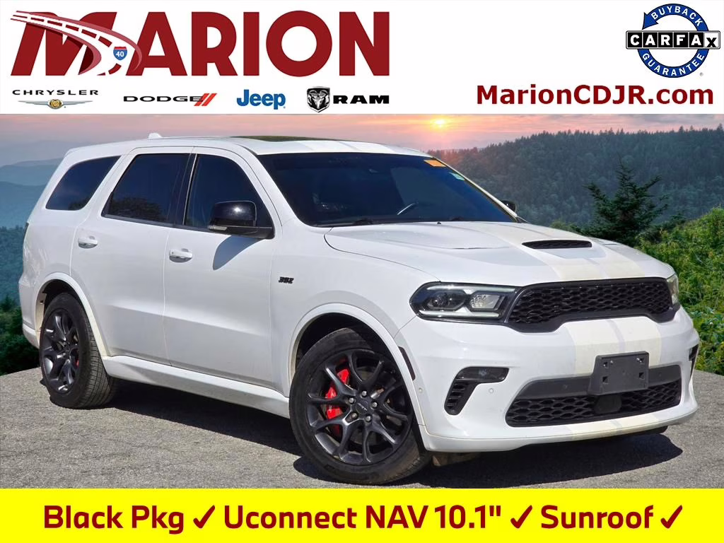 2021 White Knuckle Clearcoat Dodge Durango SRT 392 AWD SUV