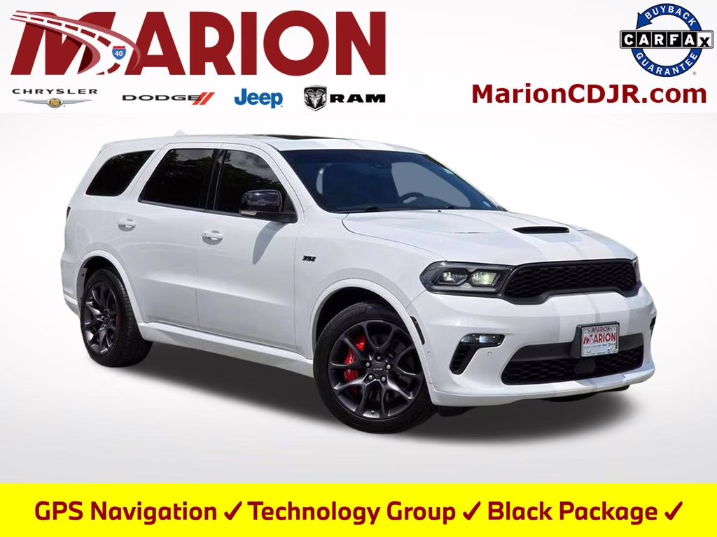 2021 White Knuckle Clearcoat Dodge Durango SRT 392 AWD SUV
