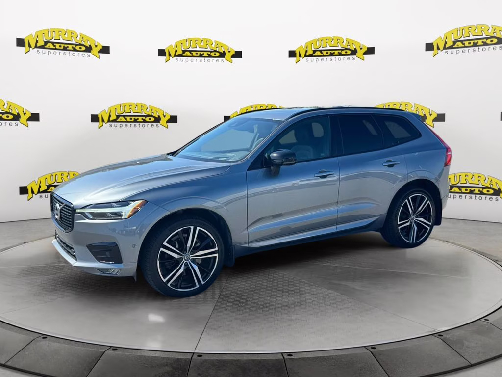 2021 Osmium Gray Metallic Volvo XC60 T6 R-Design AWD SUV