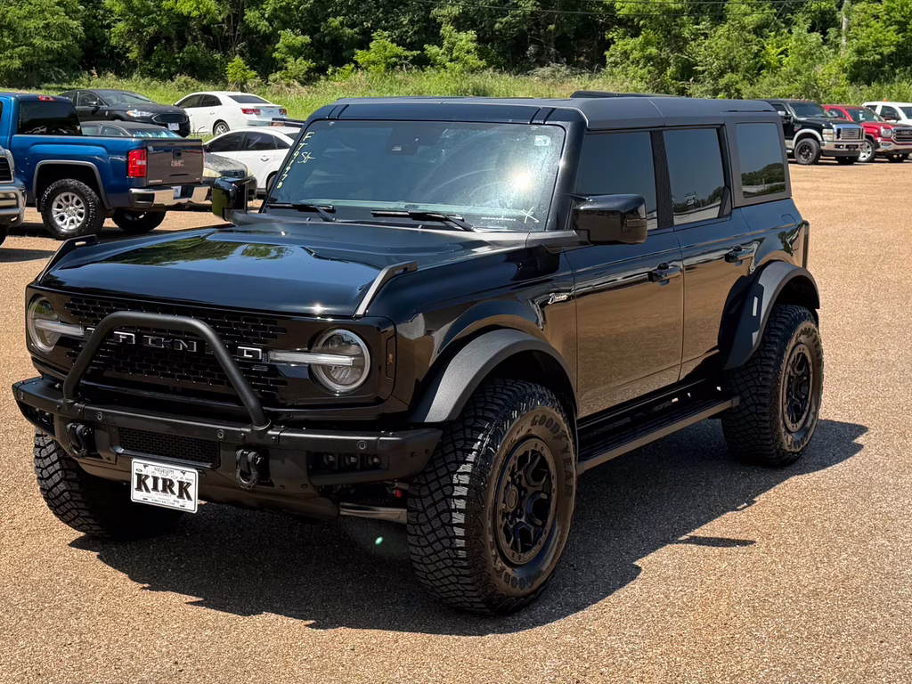 2024 Shadow Black Ford Bronco Wildtrak 4X4 SUV