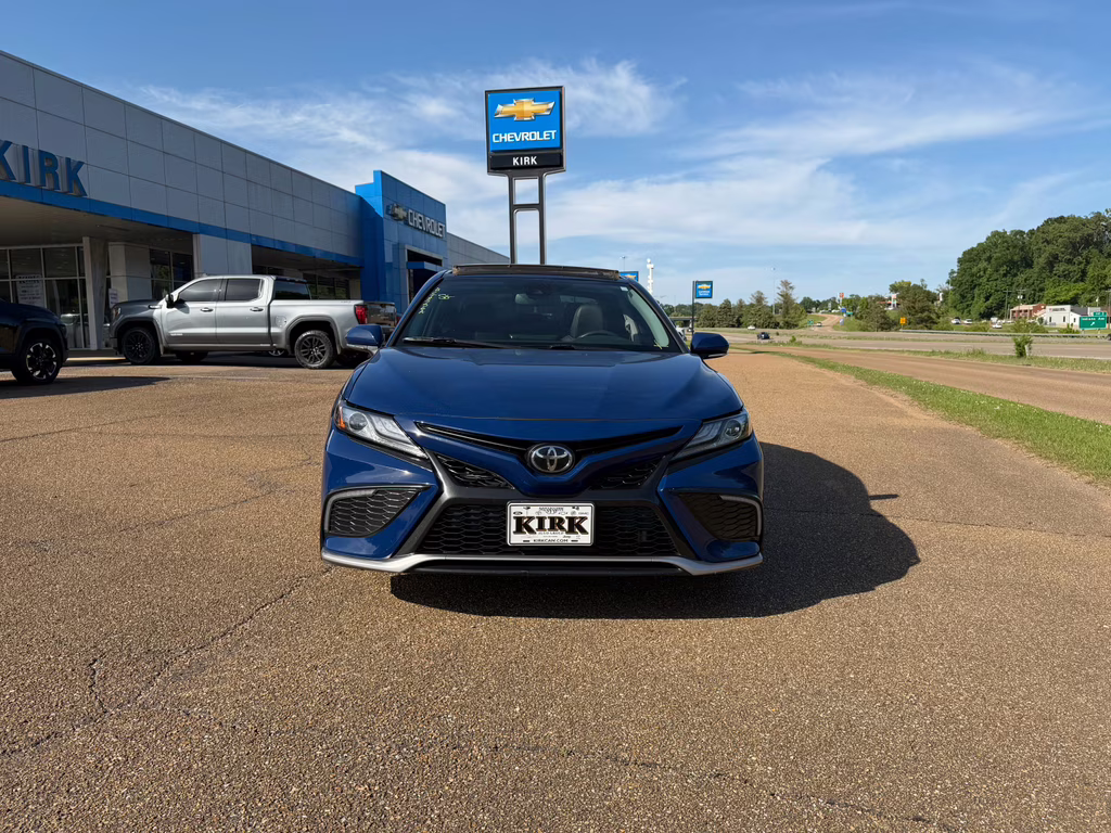 2023 Reservoir Blue Toyota Camry XSE FWD Sedan