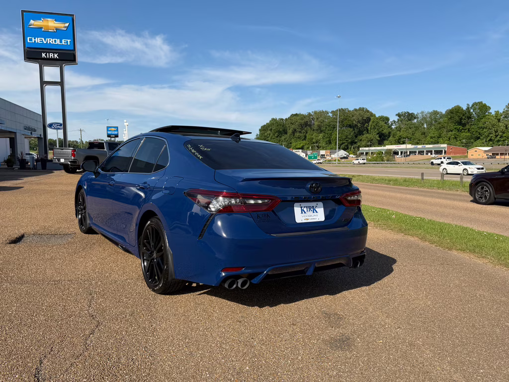 2023 Reservoir Blue Toyota Camry XSE FWD Sedan