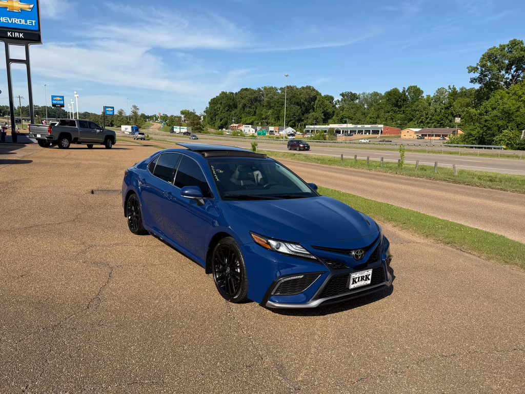 2023 Reservoir Blue Toyota Camry XSE FWD Sedan