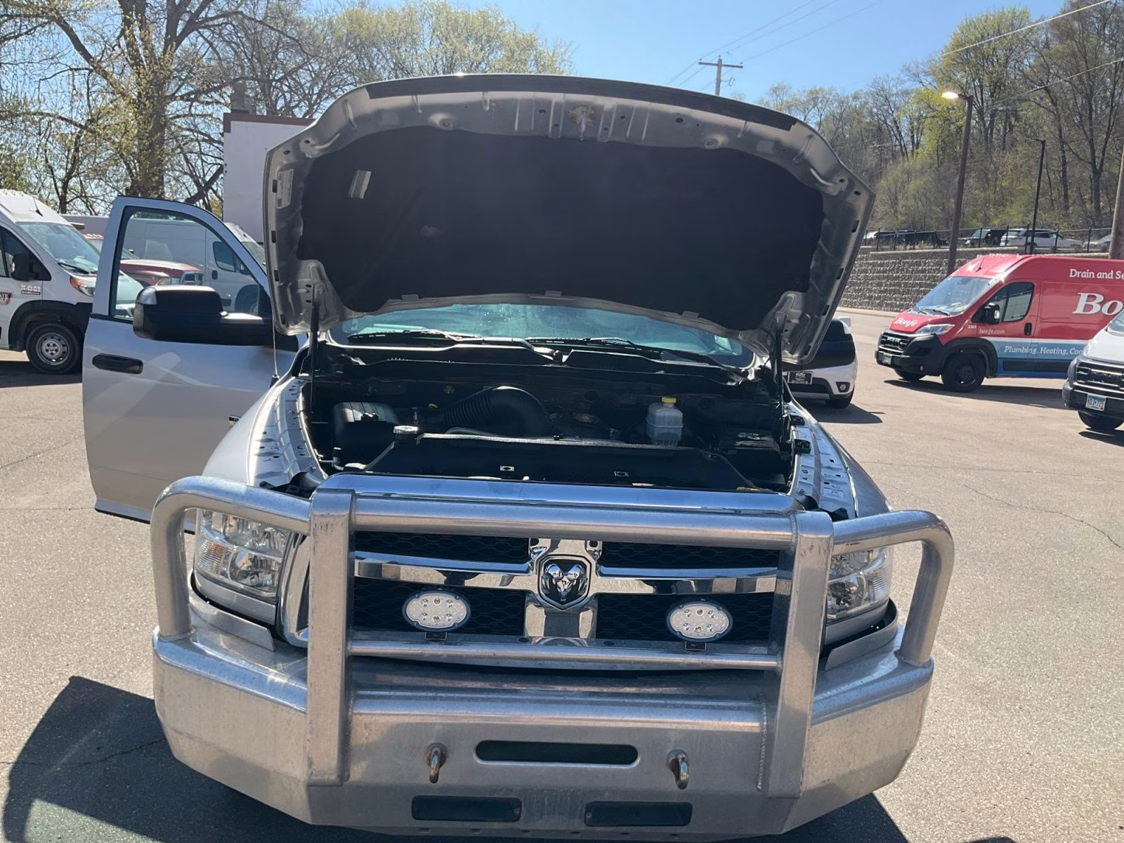 2013 Bright Silver Metallic Clearcoat Ram 2500 Tradesman 4X4 Truck