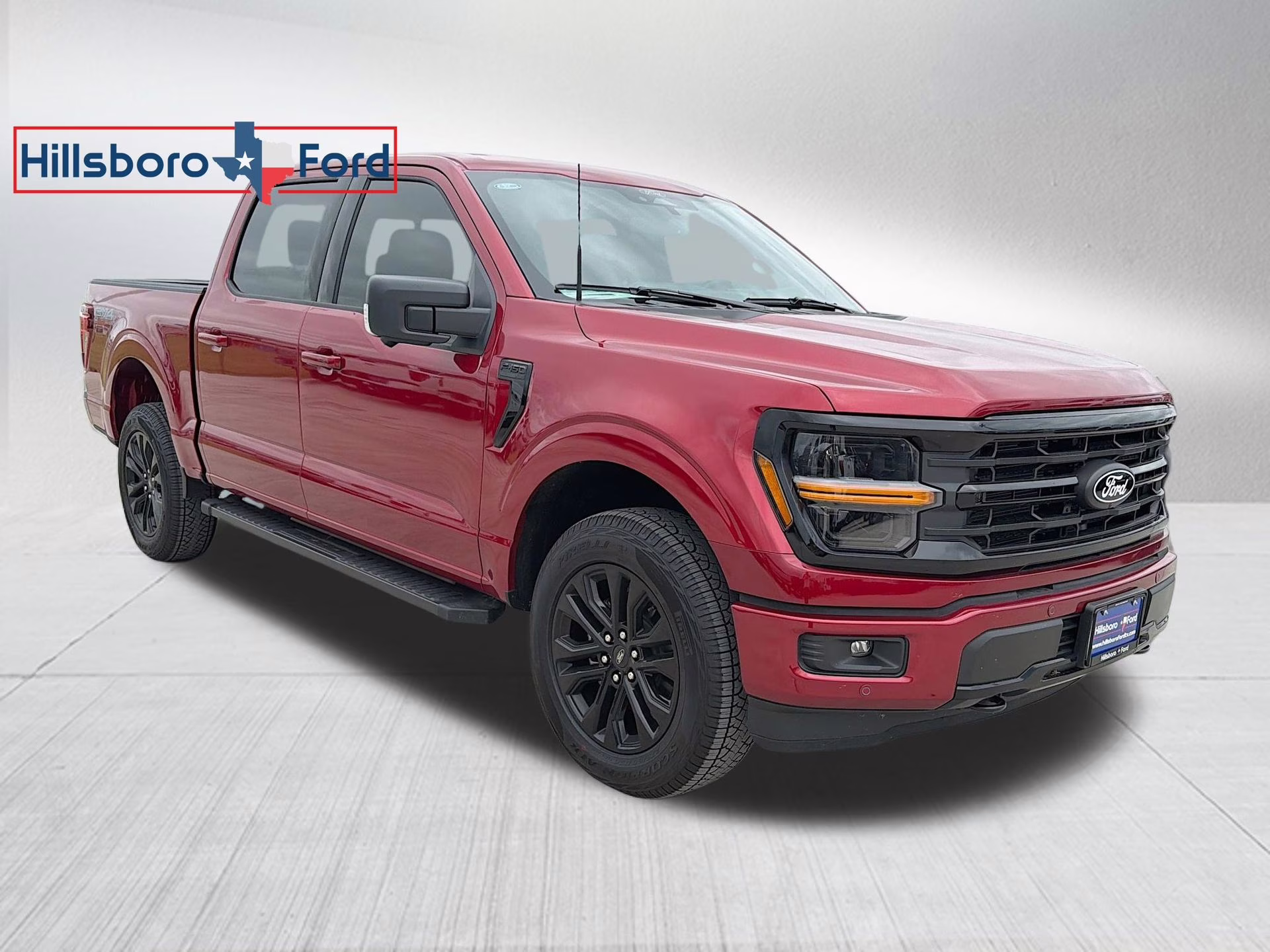 2026 Ruby Red Metallic Tinted Clearcoat Ford F-150 XLT 4X4 Truck