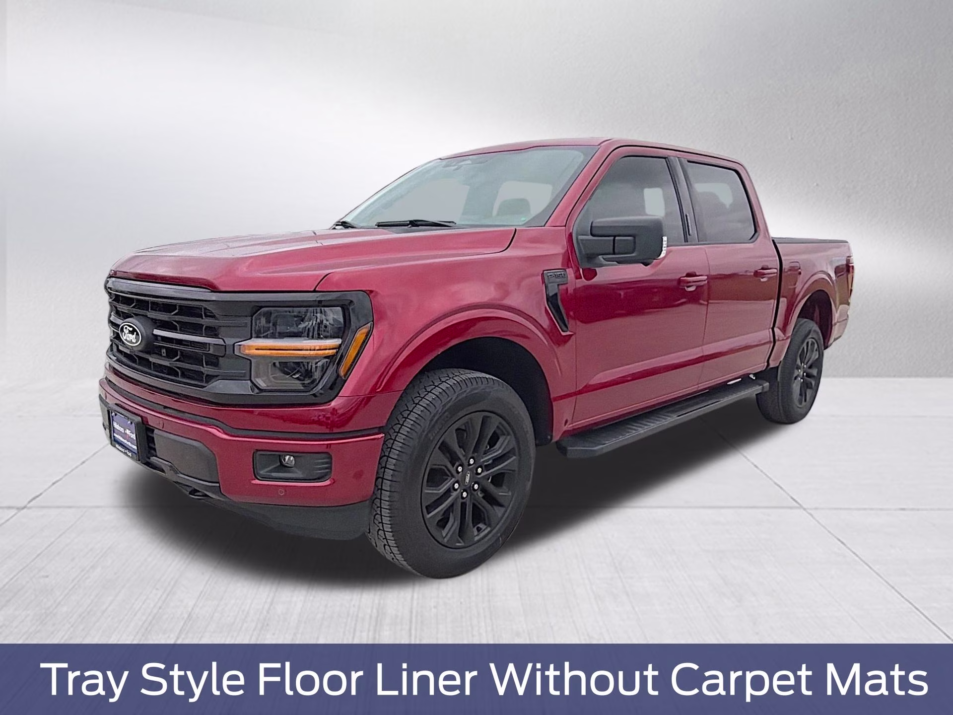 2026 Ruby Red Metallic Tinted Clearcoat Ford F-150 XLT 4X4 Truck