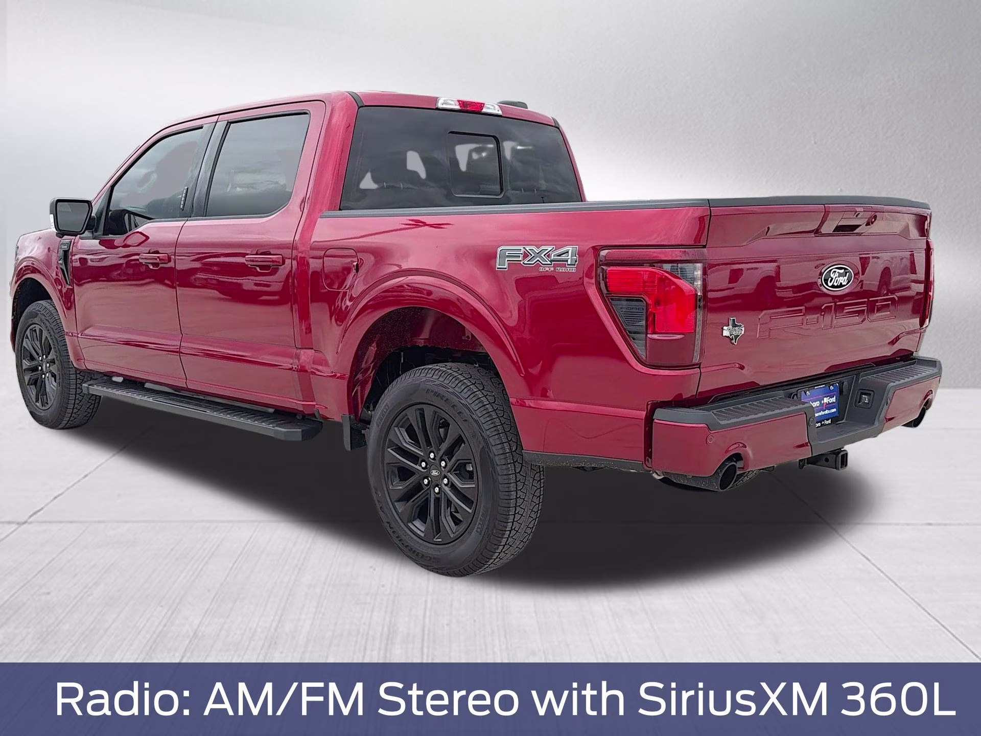 2026 Ruby Red Metallic Tinted Clearcoat Ford F-150 XLT 4X4 Truck