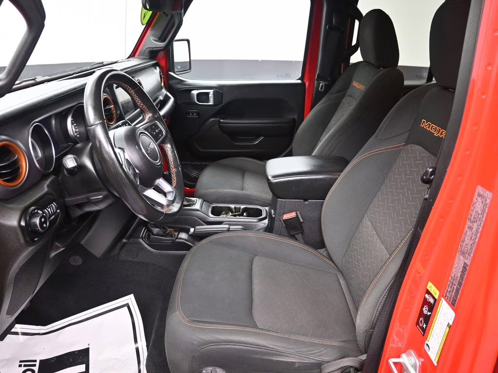 2021 Firecracker Red Clearcoat Jeep Gladiator Mojave 4x4 Customer Preferred Package 24D 4X4 Truck