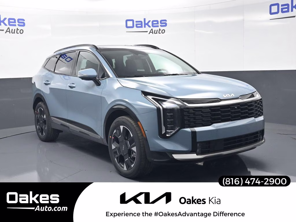 2026 Heritage Blue Kia Sportage Hybrid SX-Prestige AWD SUV