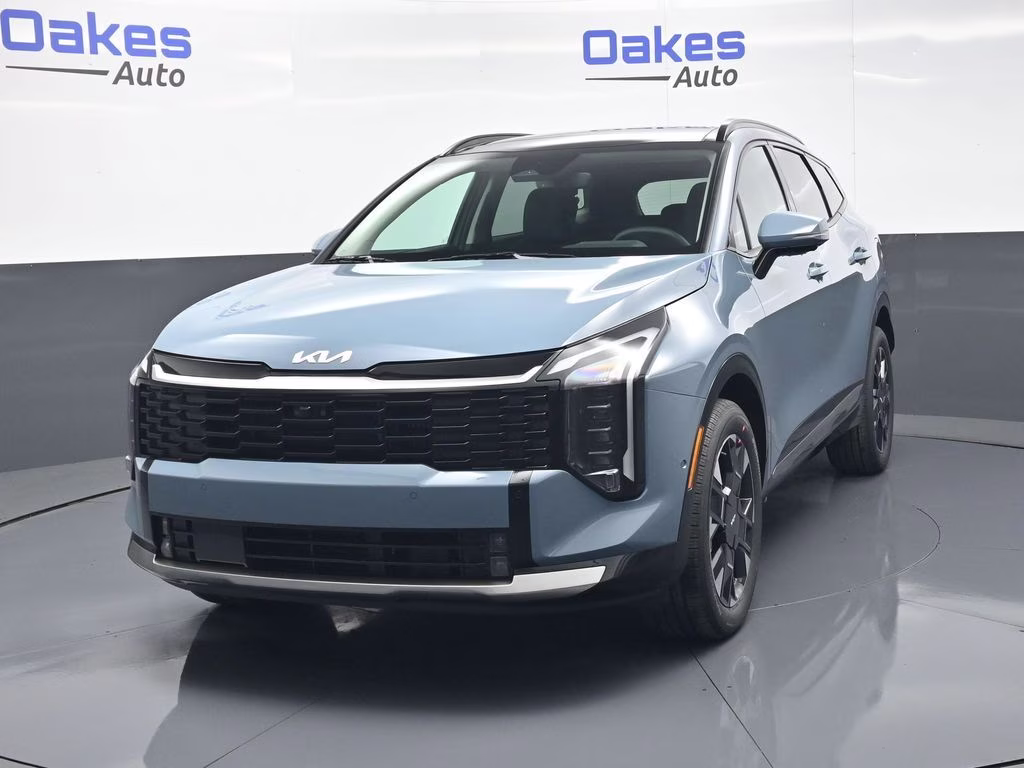 2026 Heritage Blue Kia Sportage Hybrid SX-Prestige AWD SUV