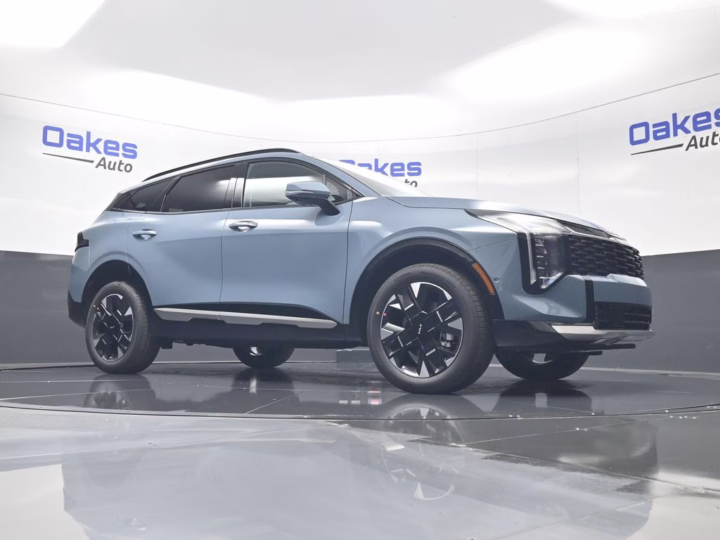 2026 Heritage Blue Kia Sportage Hybrid SX-Prestige AWD SUV