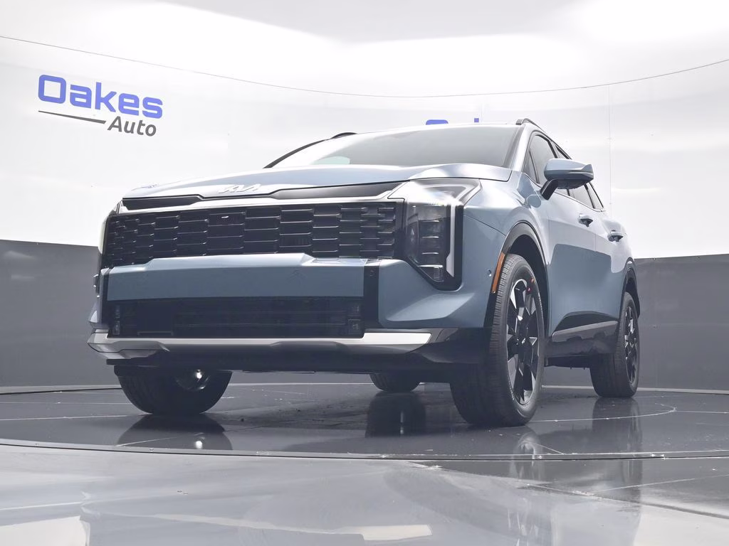 2026 Heritage Blue Kia Sportage Hybrid SX-Prestige AWD SUV